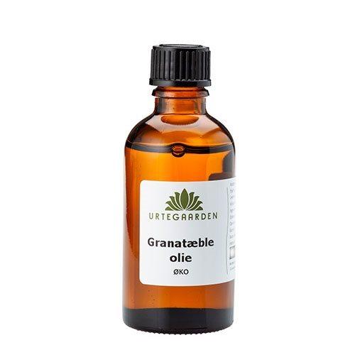 Urtegaarden Økologisk Granatæbleolie 50ml - Pleje til hud og hår