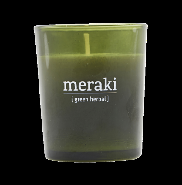 Meraki Duftlys Green Herbal - Frisk op i dit hjem!
