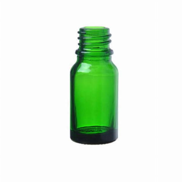Grøn Glasflaske 10 Ml til Olier - Hurtig Levering!