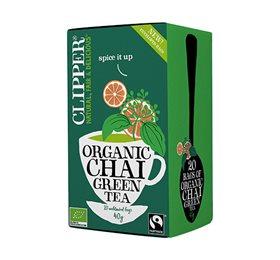 Clipper Økologisk Grøn Te Chai - 20 Breve