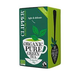 Clipper Økologisk Grøn Te - 20 Breve til Forfriskning