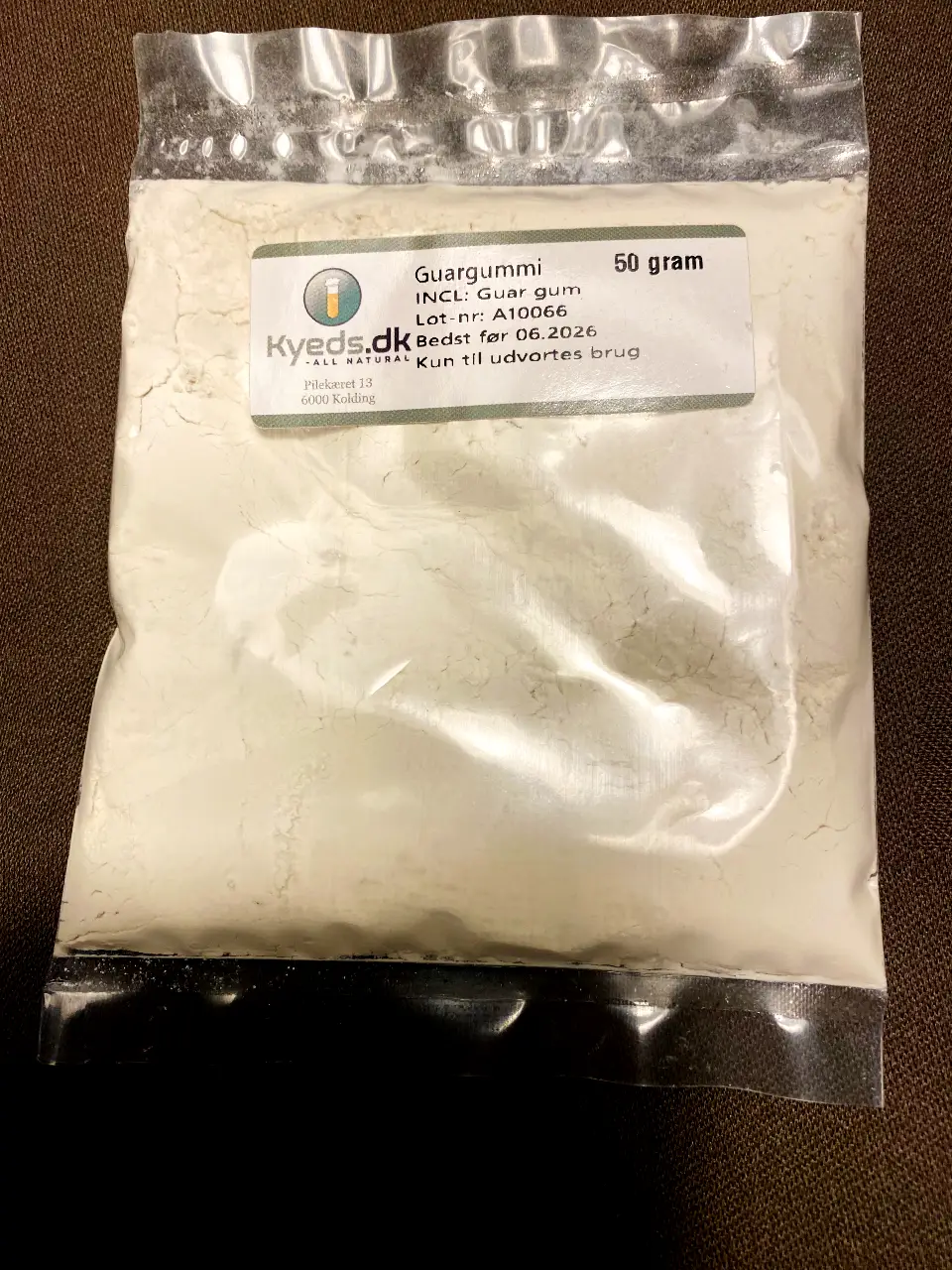 Naturligt Guargummi - 100g fra Kyeds.dk