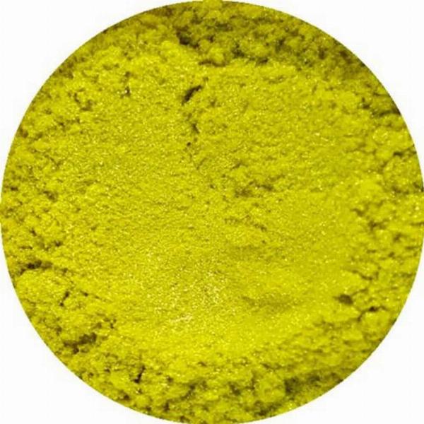 Gul Citron Pudder - Naturlig Mineralfarve 5 Gram