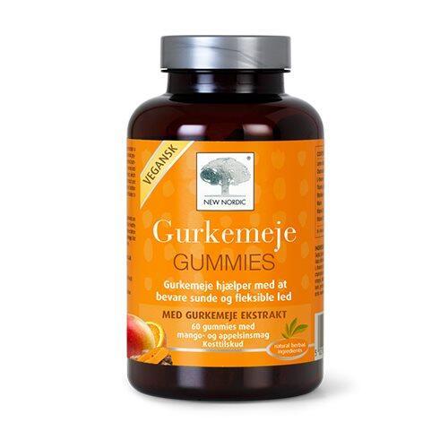 Veganske Gurkemeje Gummies med Mango og Appelsin 60stk