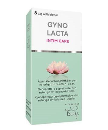 Gynolacta Intime Care - 8 Tabletter til Vaginal Sundhed
