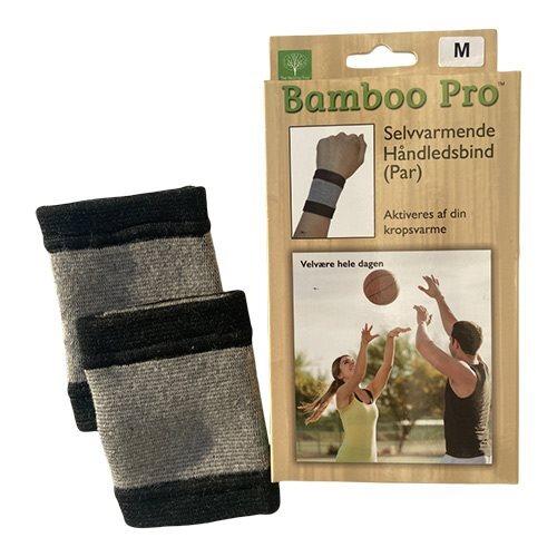 Bamboo Pro Selvvarmende Håndledsbind med Bambus
