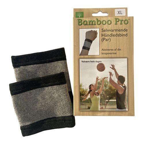 Bamboo Pro Selvvarmende Håndledsbind - XL
