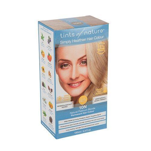 Tints Of Nature Hårfarve 10N Platinium Blonde - Økologisk