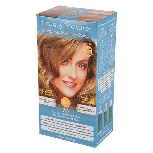 Tints Of Nature Økologisk Hårfarve 7D Gylden Blond 130ml