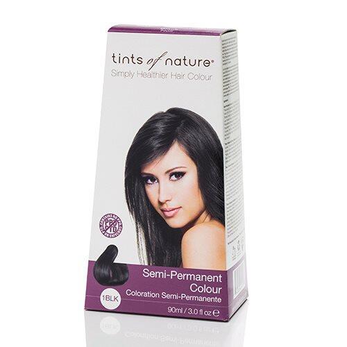 Tints Of Nature Semipermanent Hårfarve - Sort 90ml