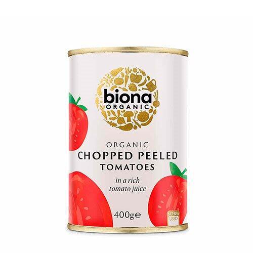 Biona Økologiske Hakkede Tomater 400g - Ægte Italiensk Smag