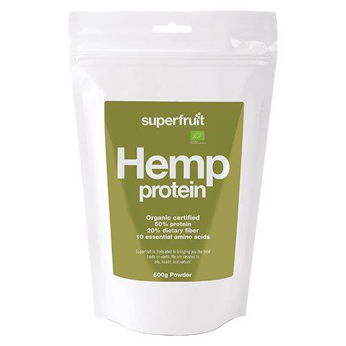 Hamp Proteinpulver Superfruit 500 G - Outlet Tilbud!