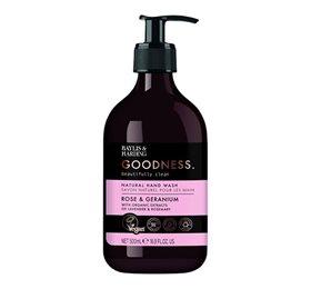 Håndsæbe med Rose & Geranium - 500ml fra Baylis & Harding