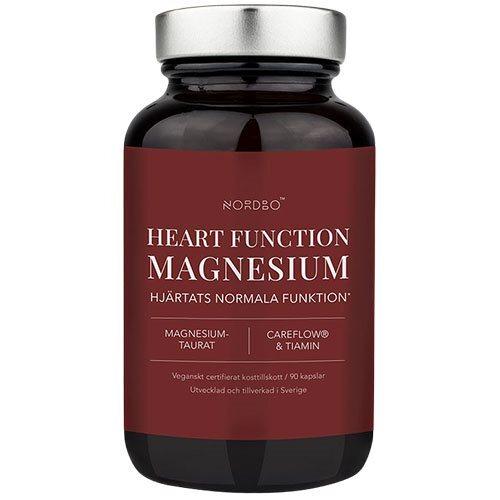 Nordbo Heart Function Magnesium 90 kapsler - Styrk dit hjerte