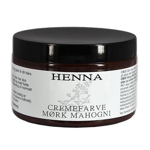 Henna Cremefarve Mørk Mahogni - Dybde og Glød 140ml
