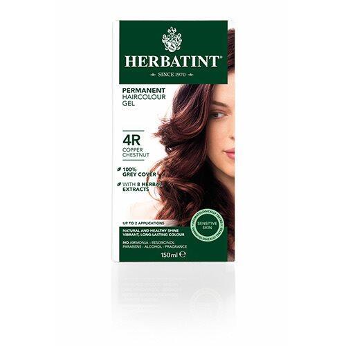 Herbatint 4r Hårfarve Copper Chestnut 150ml - Permanent Farve