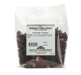Hibiscusblomst 125g - Perfekt til varm urtete og iste