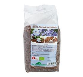 Økologiske Hørfrø Hele - 500g til Bagning og Madlavning