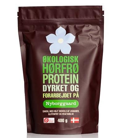 Nyborggaard Hørfrø Proteinpulver Økologisk 400g