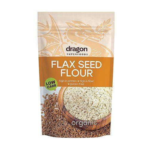 Økologisk Hørfrømel fra Dragon Superfoods - 200g