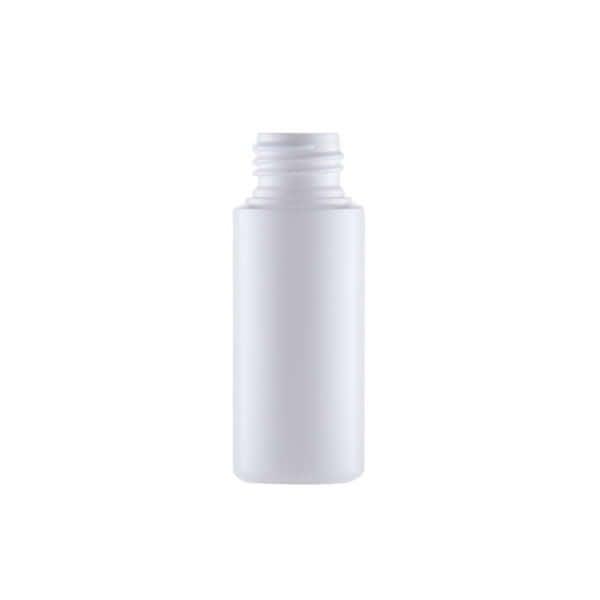 50 ml Mat Hvid Plastflaske Eco HDPE 24/410