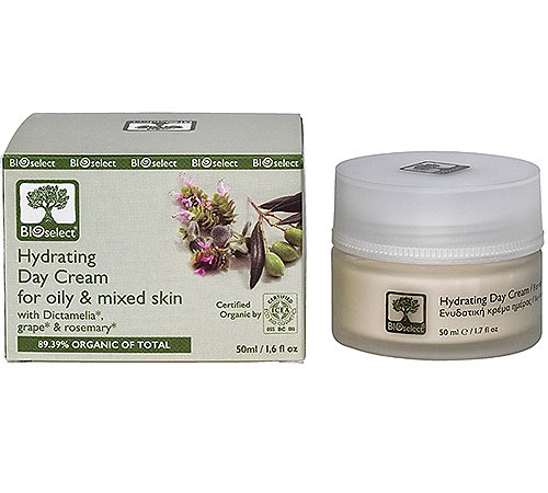 Bioselect Dagcreme til Olieret og Kombineret Hud 50ml