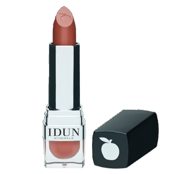 Idun Minerals Læbestift Lingon 4g - Højpigmenteret Makeup