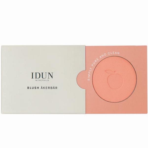 Idun Minerals Presset Blush Åkerbær - Makeup Tilbud