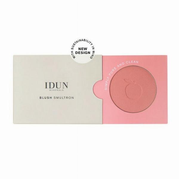 Idun Minerals Pressed Blush Smultron - Makeup Tilbud!