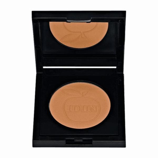 IDUN Minerals Pressed Powder 535 Makalös - Lys Brun