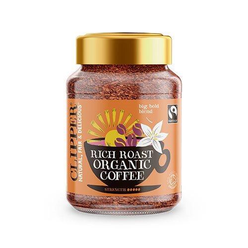 Clipper Instant Kaffe Rich Roast - Økologisk 100g