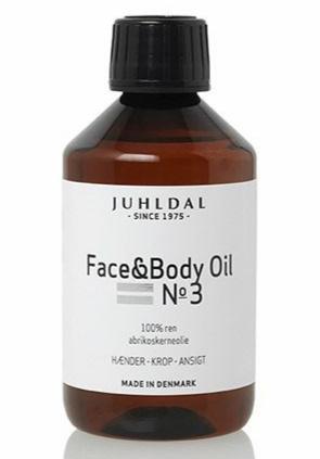 Juhldal Ansigts- og Kropsolie No 3 - 250ml til hudpleje