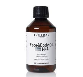 Juhldal Ansigts- og Kropolie No4 250 Ml - Frisk Duft!