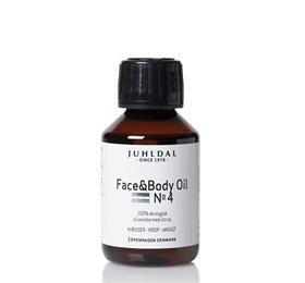 Juhldal Ansigts- og Kropolie No4 100 ml - Pleje til Tør Hud