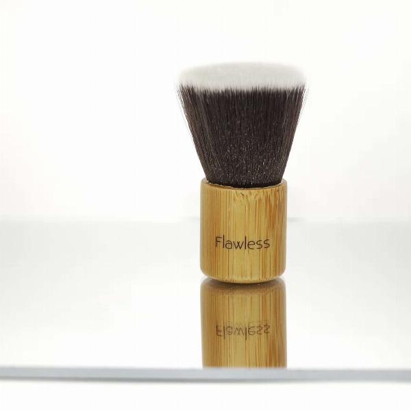 Kabuki Børste i Bambus til Professionel Makeup Applikation