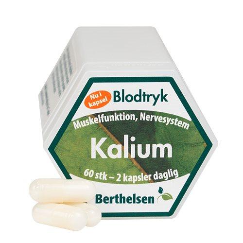 Berthelsen Kalium 60 kapsler - Styrk dit helbred!