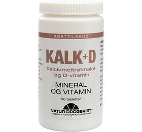 Nd Calcium Extra M D Vitamin Bull 90 Tabletter - Sundhedstilbud