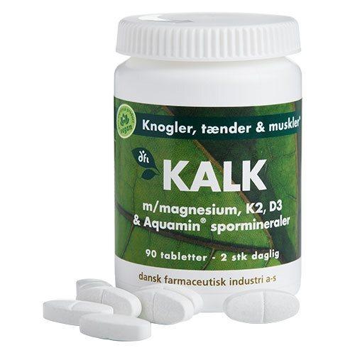 Dfi Kalk M, Magnesium, K2 & D3 med Spormineraler - 90 tab