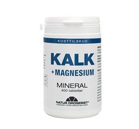 Kalk + Magnesium Tabletter - 400 stk. til Sundhed