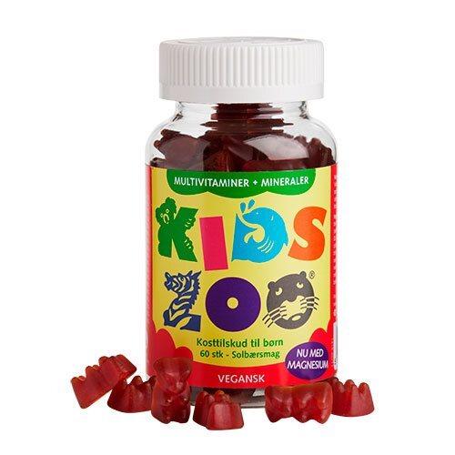 Kids Zoo Multivitamin med Mineraler - 60 Gummibamser
