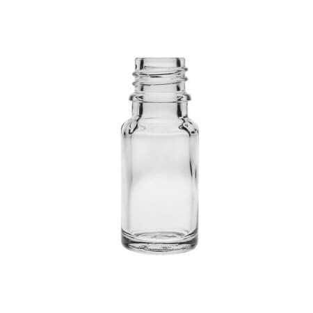 Klar Glasflaske 10 ml - Perfekt til Olier og Essencer