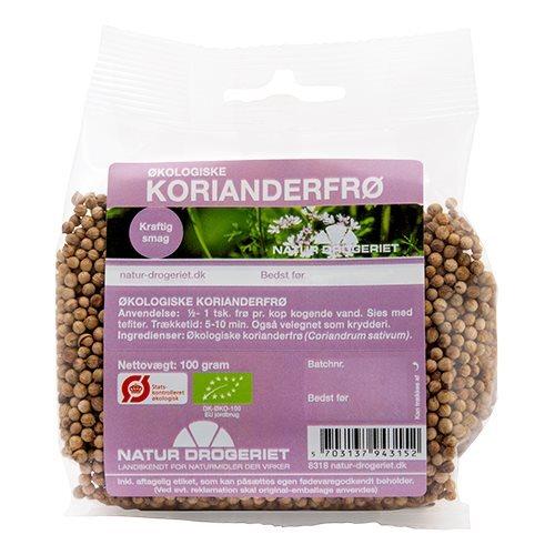 Økologiske Korianderfrø fra Natur Drogeriet - 100g