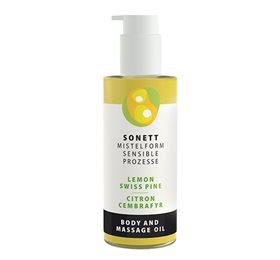 Sonett Kropsmassageolie med Citron og Cembrafyr 145ml
