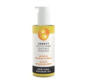 Sonett Kropsmassageolie med Myrte & Appelsinblomst 145ml