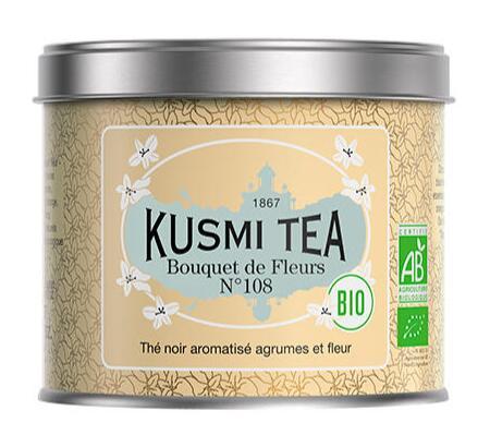 Kusmi Økologisk Bouquet Af Blomster Te 100g - Smagsoplevelse