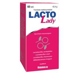 Lactolady 60 Tabletter - Mælkesyrebakterier til Sundhed