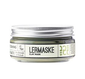 Parfumefri Lermaske fra Ecooking - 100ml til Skønhed