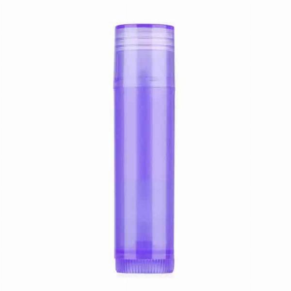 Lilla Transparent Læbepomade Hylster - Giftfri og Lugtfri