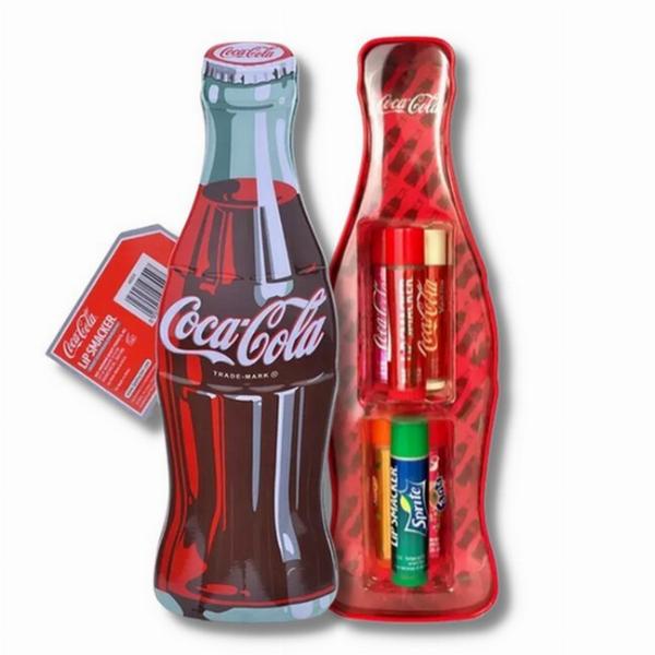Coca Cola Vintage Læbepomade i Metalæske - 6 stk