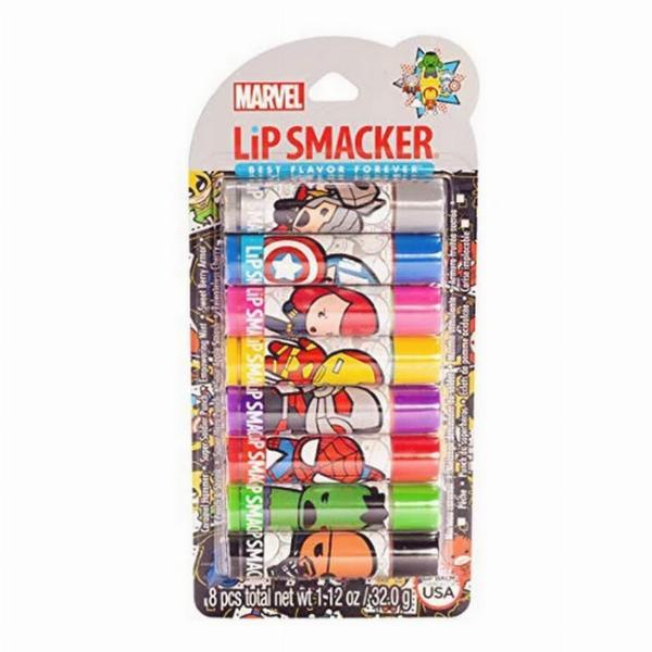 Lip Smacker Marvel Avengers Læbepomade Pakke - 8 Stk